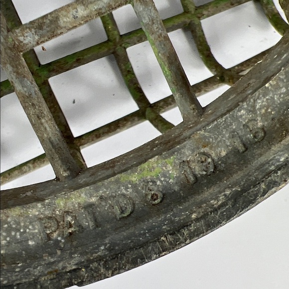 Vintage Dazey Metal Flower Frog Cage Extra Large 7" - Picture 8 of 9